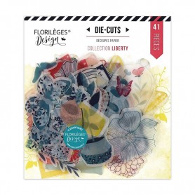 Die-cuts Calques Liberty 35pc - Florilèges Design
