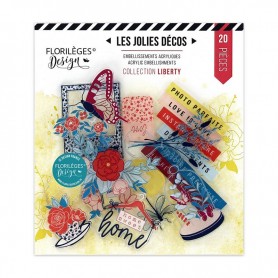 Décos Liberty 20 pc - Florilèges Design