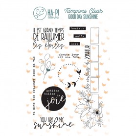 Tampons Les couleurs du bonheur - Good day sunshine - HA PI Little Fox
