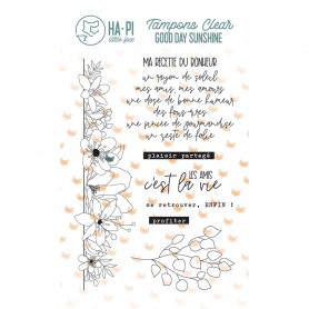 Tampons Les amis c'est la vie - Good day sunshine - HA PI Little Fox