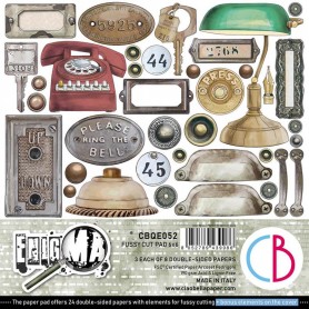 Fussy Cut Pad 15x15 Enigma 24 feuilles – Ciao Bella Papercrafting