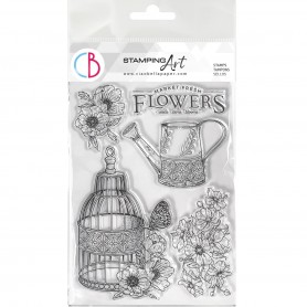 Tampons Fresh Flowers 5pc – Sparrow Hill - Ciao Bella Stamps