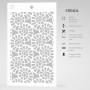 Pochoir Texture Fossil Shells – Ciao Bella Stencil Art