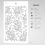 Pochoir Texture Rosebush – Ciao Bella Stencil Art