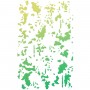 Pochoir Texture Scraped off – Ciao Bella Stencil Art