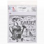 Pochoir Texture Believe in Tomorrow – Ciao Bella Stencil Art