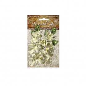 Set Paper Flowers Orchids and Flowers - Fiori di Carta - Stamperia