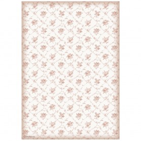 Papier de riz A4 Texture - 1 feuille - You and Me - Stamperia