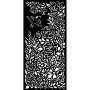 Pochoir Bird 12x25cm - Garden of Promises - Stamperia Thick Stencil