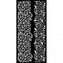Pochoir Borders 12x25cm - Garden of Promises - Stamperia Thick Stencil