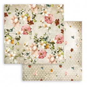 Papier 30x30 Flower Pattern 1f - Garden of Promises - Stamperia