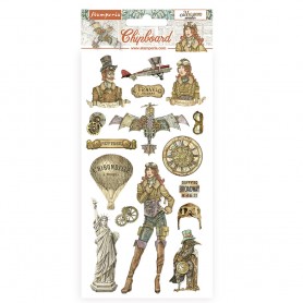 Chipboards Aviator - Sir Vagabond Aviator - Stamperia