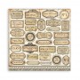 Set de papier 30x30 Sir Vagabond Aviator 10 feuilles - Stamperia