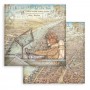 Set de papier 30x30 Sir Vagabond Aviator 10 feuilles - Stamperia