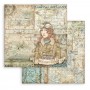 Set de papier 30x30 Sir Vagabond Aviator 10 feuilles - Stamperia