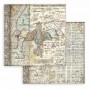 Set de papier 30x30 Sir Vagabond Aviator 10 feuilles - Stamperia