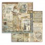 Set de papier 30x30 Maxi Backgrounds Selection Sir Vagabond Aviator 10 feuilles - Stamperia