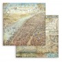 Set de papier 30x30 Maxi Backgrounds Selection Sir Vagabond Aviator 10 feuilles - Stamperia