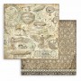 Set de papier 30x30 Maxi Backgrounds Selection Sir Vagabond Aviator 10 feuilles - Stamperia