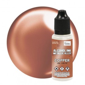 Encre à alcool Metallic Copper 12ml - Couture Creations - Alcohol ink