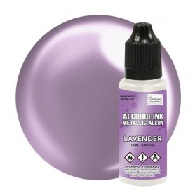 Encre à alcool Metallic Lavender 12ml - Couture Creations - Alcohol ink