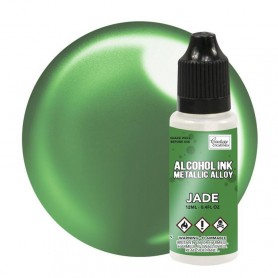 Encre à alcool Metallic Jade 12ml - Couture Creations - Alcohol ink