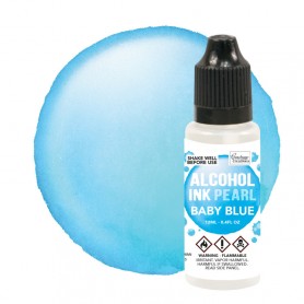 Encre à alcool Pearl Baby Blue 12ml - Couture Creations - Alcohol ink