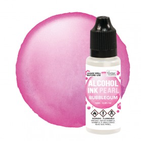 Encre à alcool Pearl Bubblegum 12ml - Couture Creations - Alcohol ink