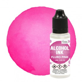 Encre à alcool Fluro Pink 12ml - Couture Creations - Alcohol ink