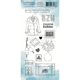 Tampons Evasion bretonne 15pc - Nautique - Chou and Flowers