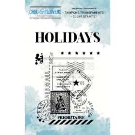 Tampons Holidays 4pc - Nautique - Chou and Flowers