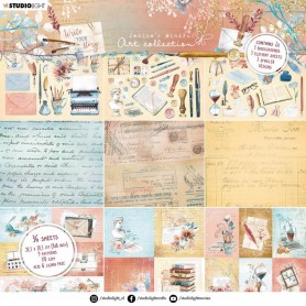 Set de papier 20x20 Write Your Story Mixed Design 36f – Studio Light Jenine's Mindful Art Collection