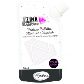 Peinture Paillettes Izink Diamond 24 carats Pearly - Aladine Glitter Paint