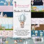Set de papier 15x15 Chickoo and Friends 24 feuilles - Dress my Craft