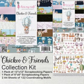 Kit Collection Chickoo and Friends - Dress my Craft