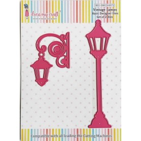 Dies Vintage Lamps 2pc - Dress my Craft