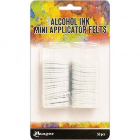 Feutres pour Mini applicateur d'encre à alcool 50 pc - Ranger Alcohol Ink Mini Applicator Felts