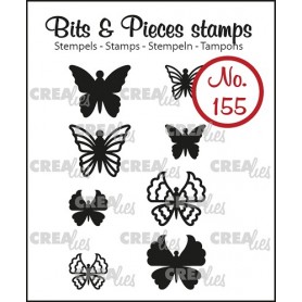 Tampons Mini Butterflies 5 & 6 8pc – Bits and Pieces no 155 - Crealies
