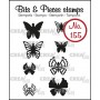 Tampons Mini Butterflies 5 & 6 8pc – Bits and Pieces no 155 - Crealies