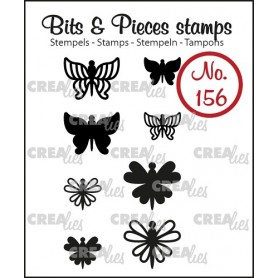 Tampons Mini Butterflies 7 & 8 8pc – Bits and Pieces no 156 - Crealies