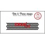 Tampon Zigzags 1pc – Bits and Pieces no 172 - Crealies