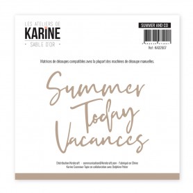 Dies Summer and Co 3pc - Sable d'or - Les Ateliers de Karine