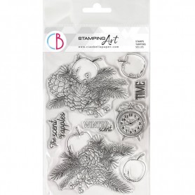 Tampons Winter Scent 8pc - Ciao Bella Stamps