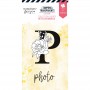 Tampons Lettre P Fleurie - De Fil en Aiguille - Florilèges Design
