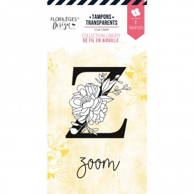 Tampons Lettre Z Fleurie - De Fil en Aiguille - Florilèges Design