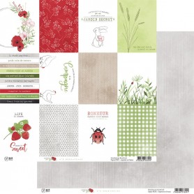 Papier 30x30 Farmhouse Garden 1 1f - HA PI Little Fox