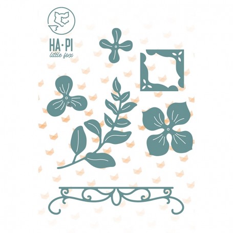 Dies Charmant Jardin 7pc - Farmhouse Garden - HA PI Little Fox