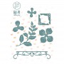 Dies Charmant Jardin 7pc - Farmhouse Garden - HA PI Little Fox