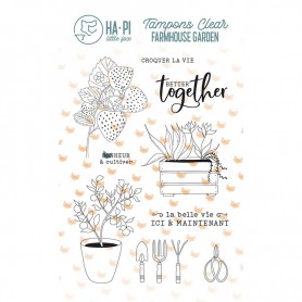 Tampons Croquer la vie - Farmhouse Garden - HA PI Little Fox