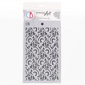 Pochoir Texture Delicate – Ciao Bella Stencil Art